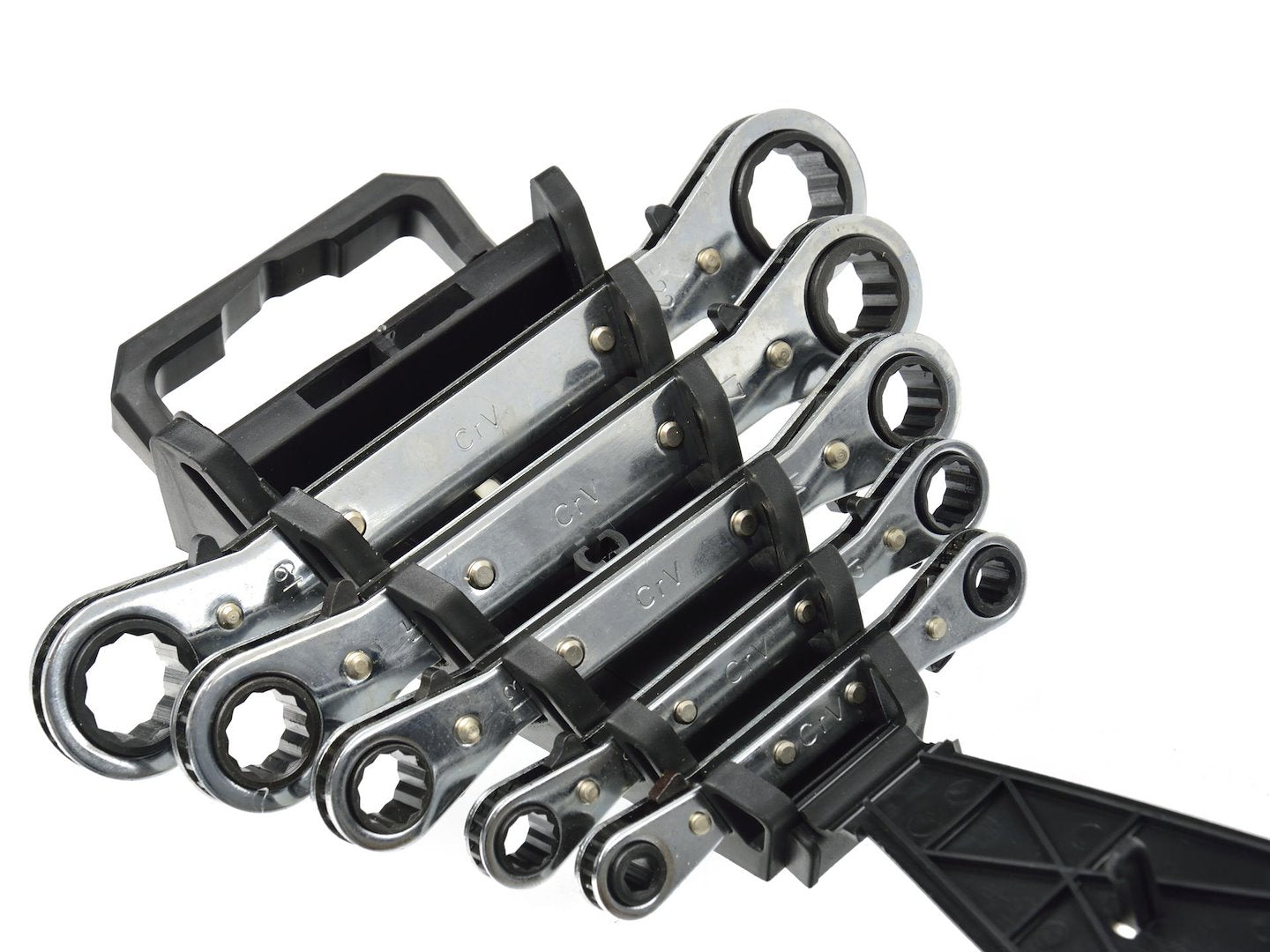 Set chei inelare cu clichet 6-22mm 5 piese GEKO