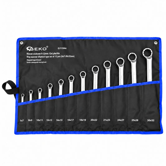 Set chei inelare duble cotite 6-32mm 12 piese