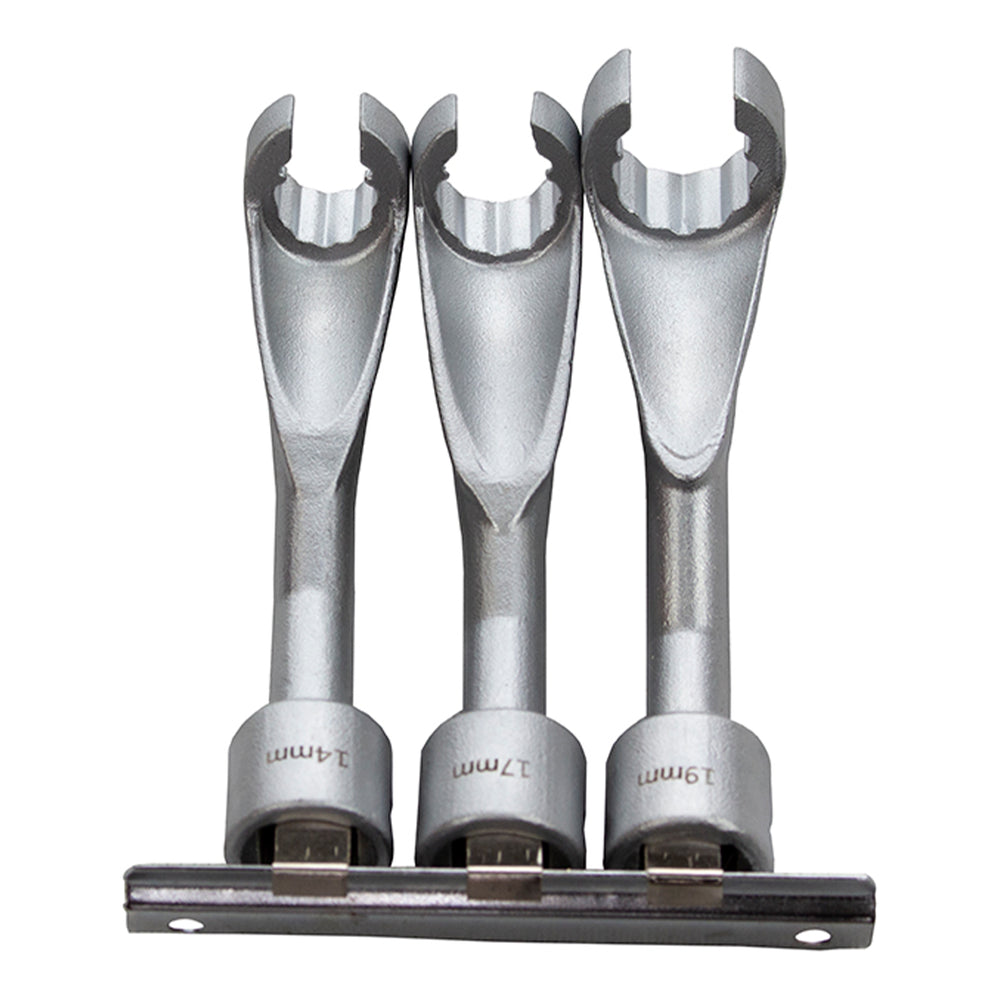 Set chei pentru conducte injectoare 3 piese 14-17-19mm BMW OPEL MERCEDES KROFTOOLS