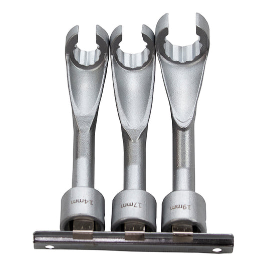 Set chei pentru conducte injectoare 3 piese 14-17-19mm BMW OPEL MERCEDES KROFTOOLS