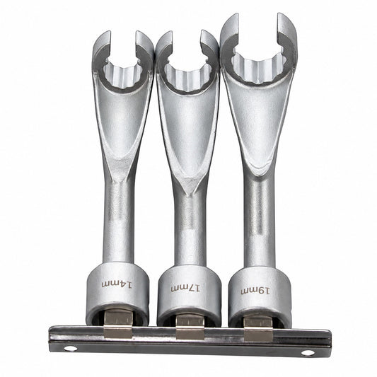 Set chei pentru conducte injectoare 3 piese 14-17-19mm BMW OPEL MERCEDES KROFTOOLS