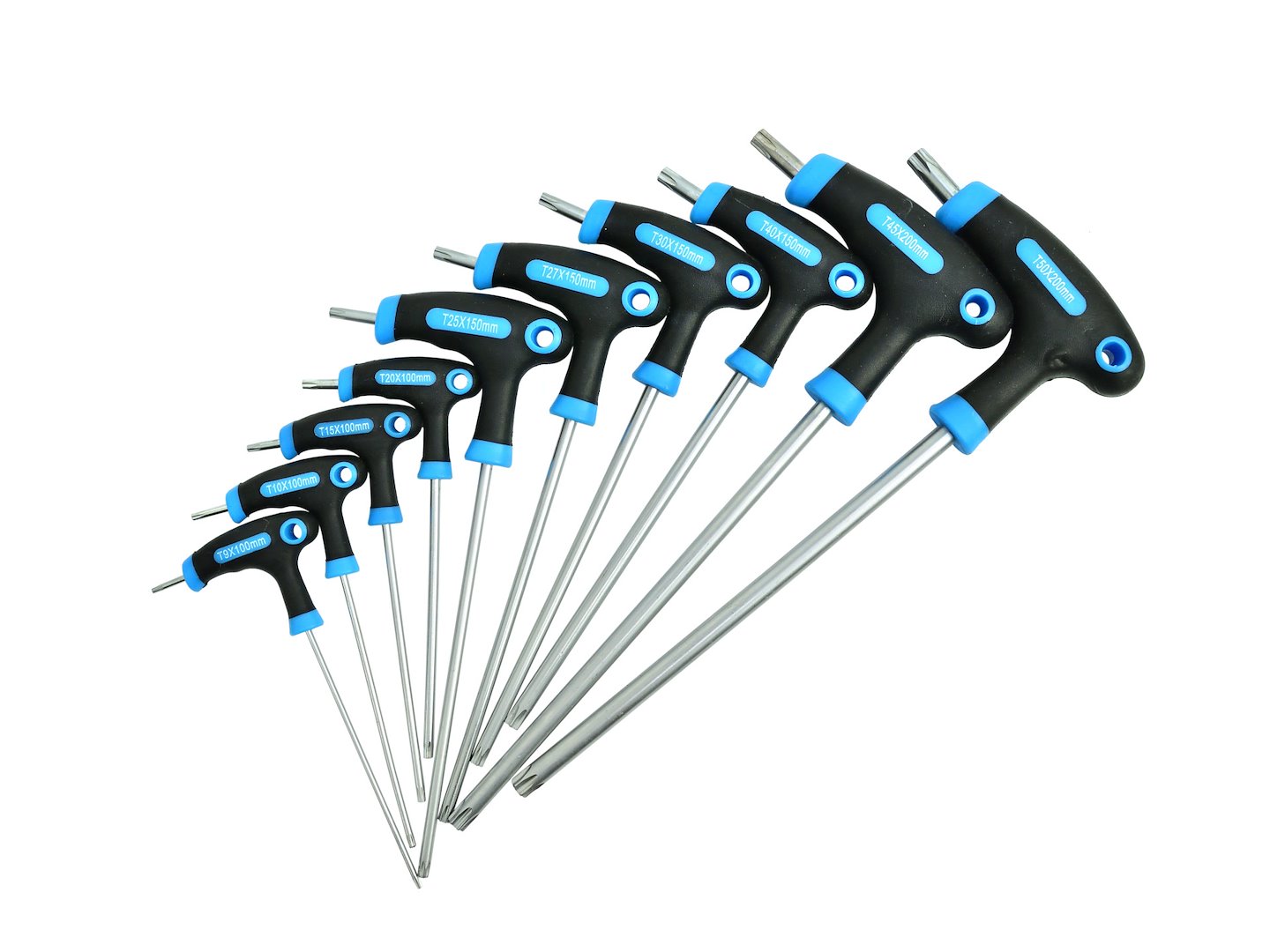 Set chei TORX cu maner  t t9-t50 10 piese GEKO