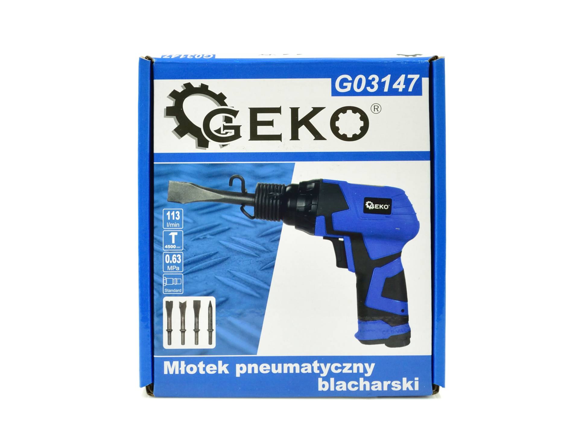 Set ciocan dalta pneumatica 4500 RPM GEKO