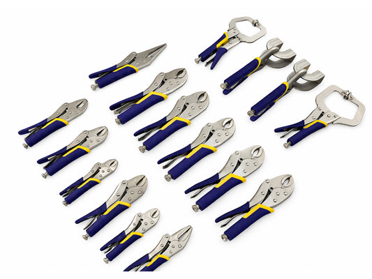 Set clesti autoblocante pt tinichigerie 16 piese GEBO TOOLS