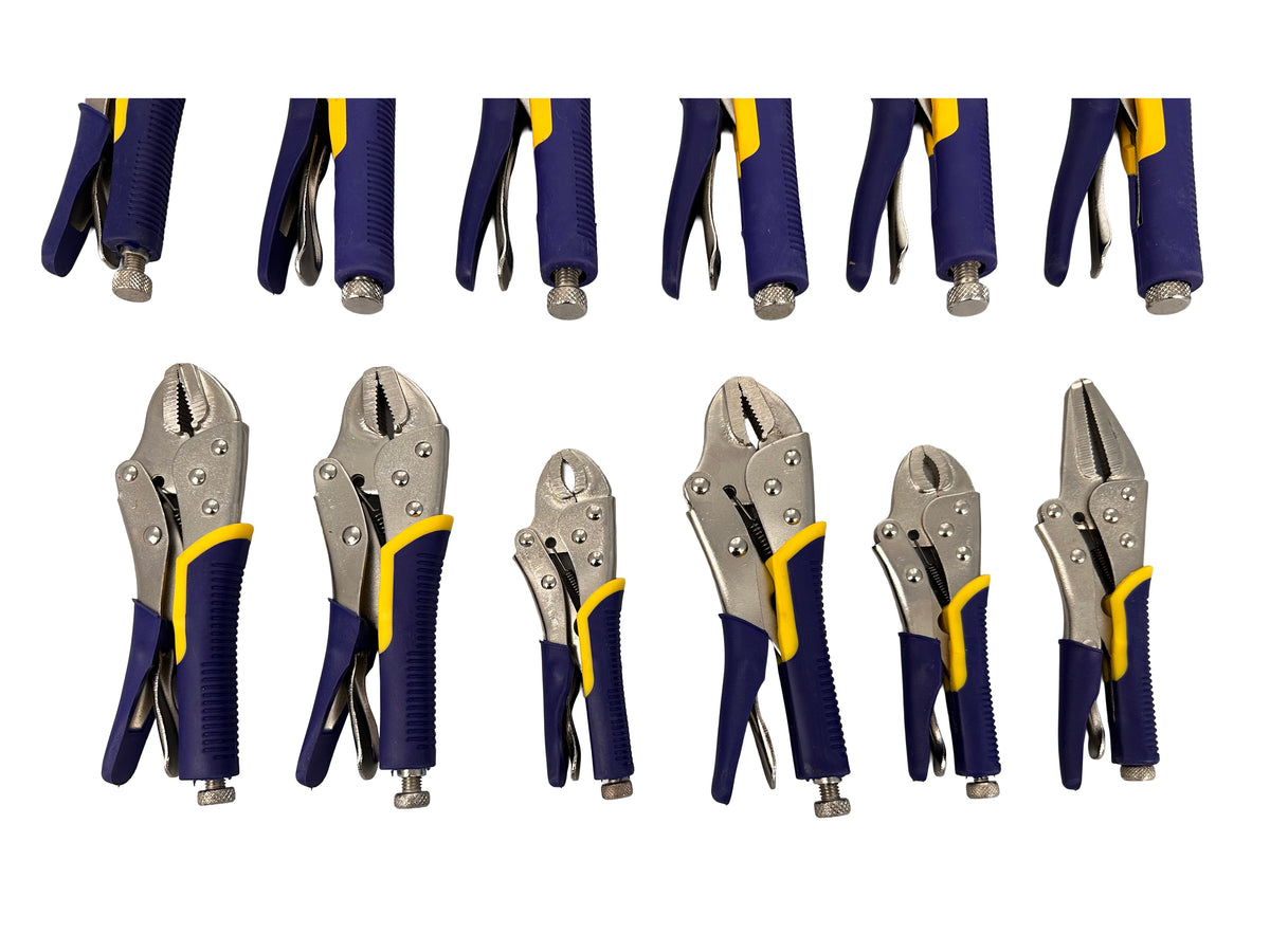 Set clesti autoblocante pt tinichigerie 16 piese GEBO TOOLS