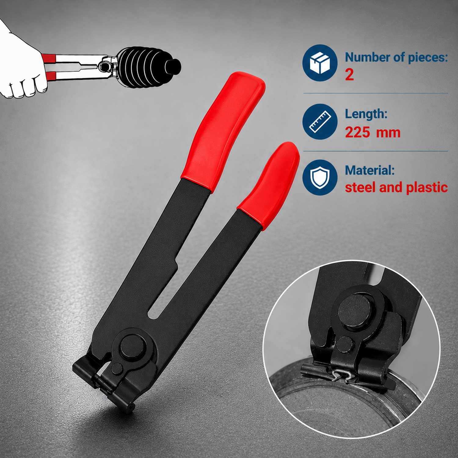 Set clesti coliere burduf planetara GEBO TOOLS