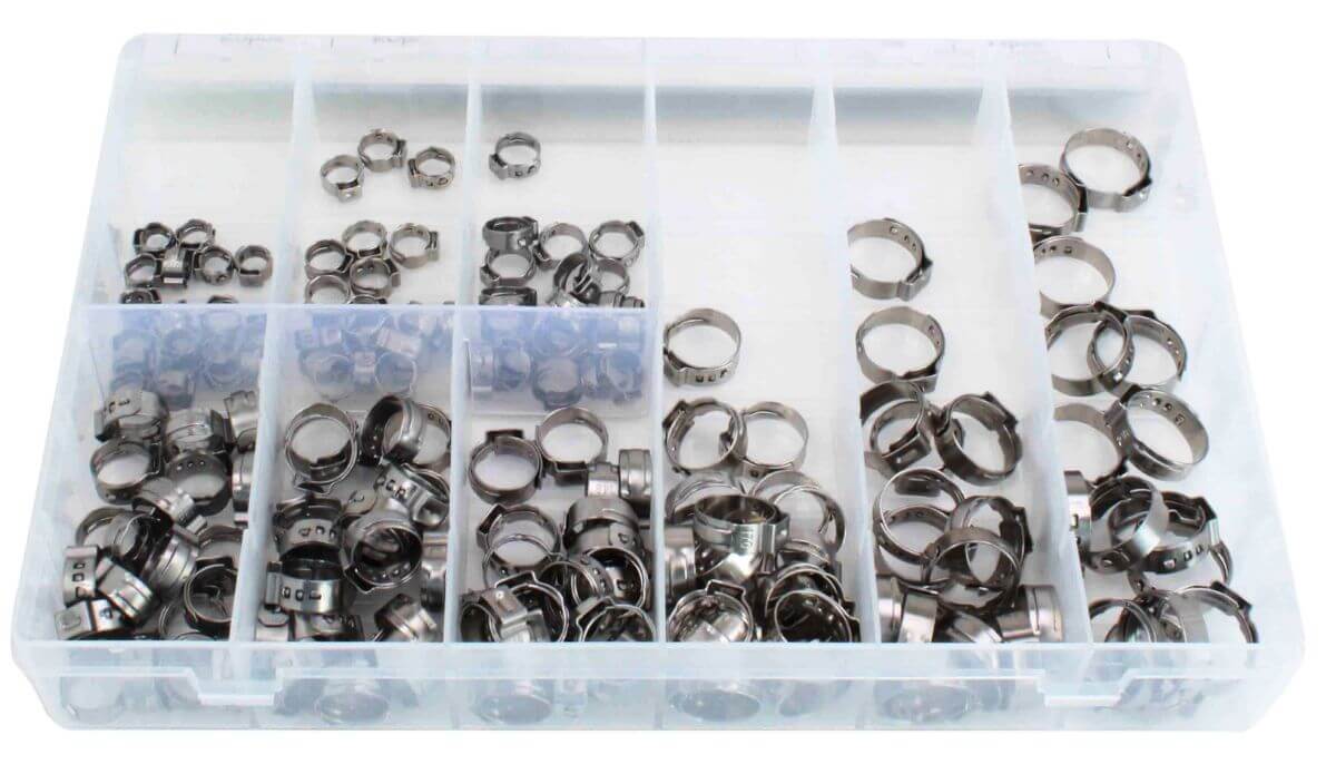 Set coliere metalice 170 piese