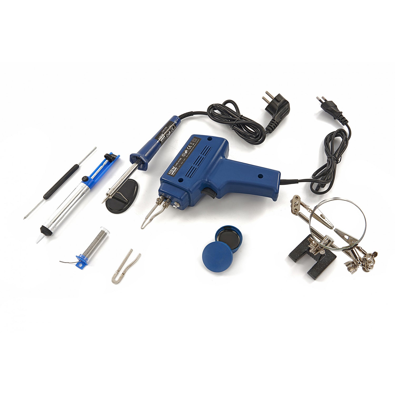 Set complet pistol de lipit 9 piese HBM MACHINES OLANDA