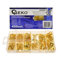 Set conectori auto 450 piese 2.8-8.2 mm GEKO