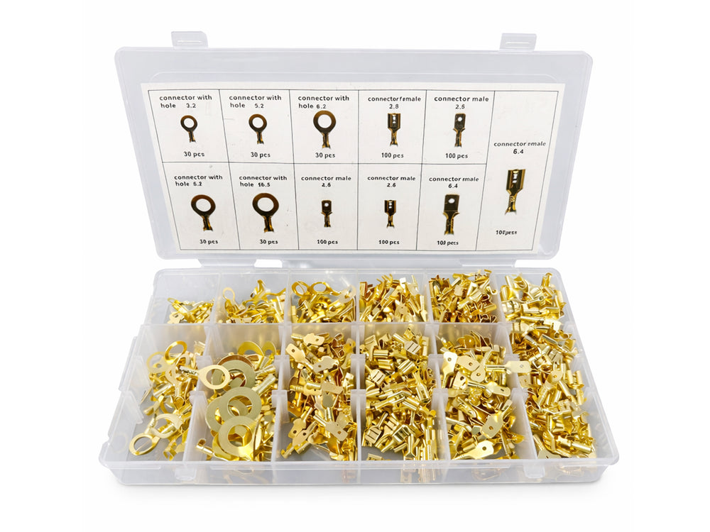 Set conectori cablu auto 750 piese GEBO TOOLS