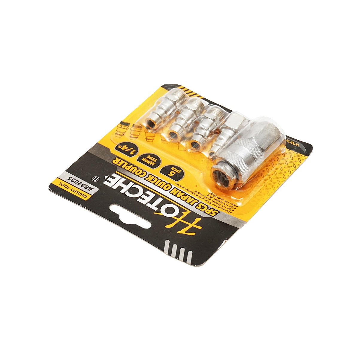 Set cuple rapide pentru furtune aer si scule pneumatice 5 piese