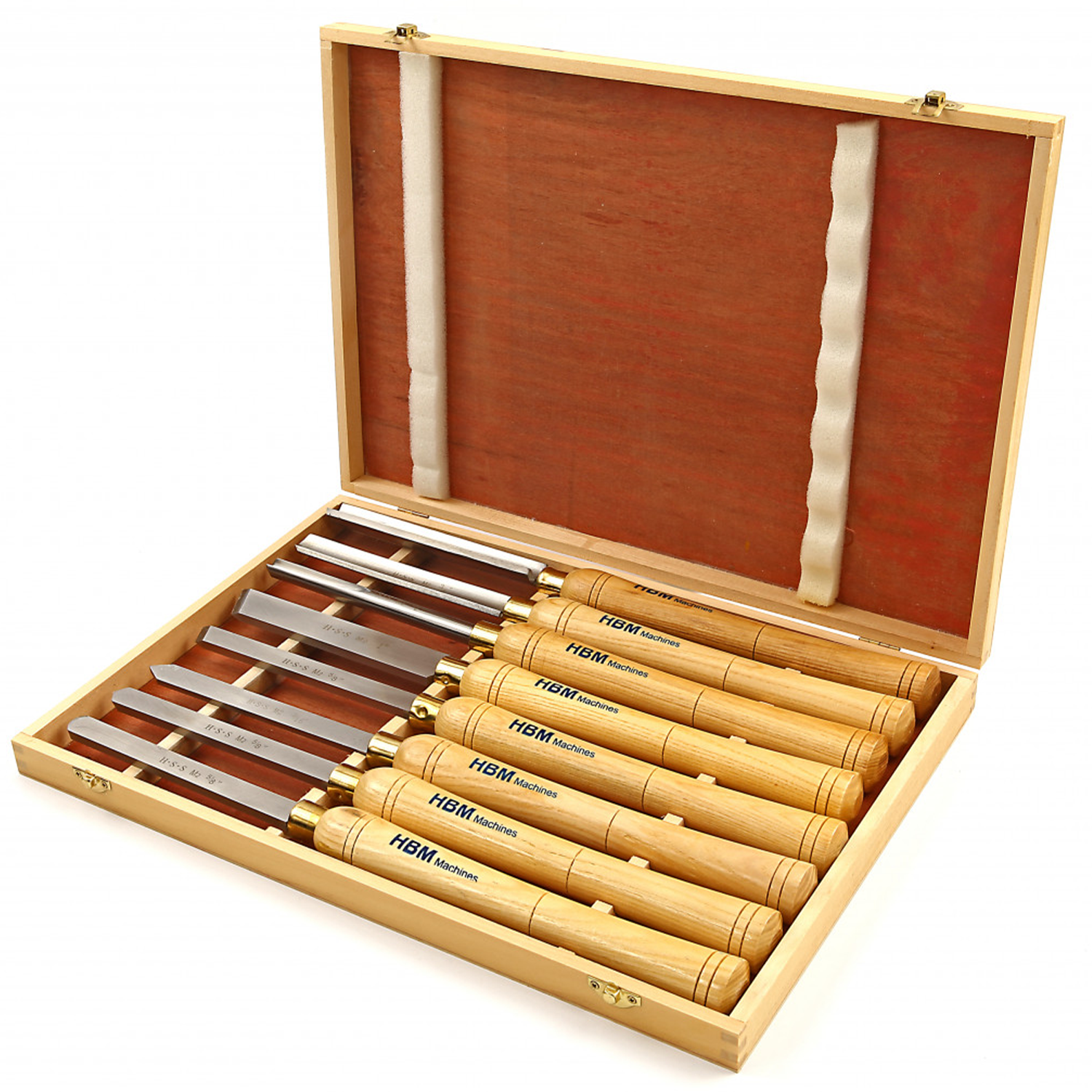 Set dalti pentru lemn 8 piese HBM