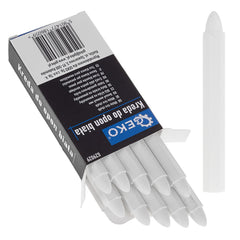 Set de 10 crete albe pentru marcat anvelope 12x110mm