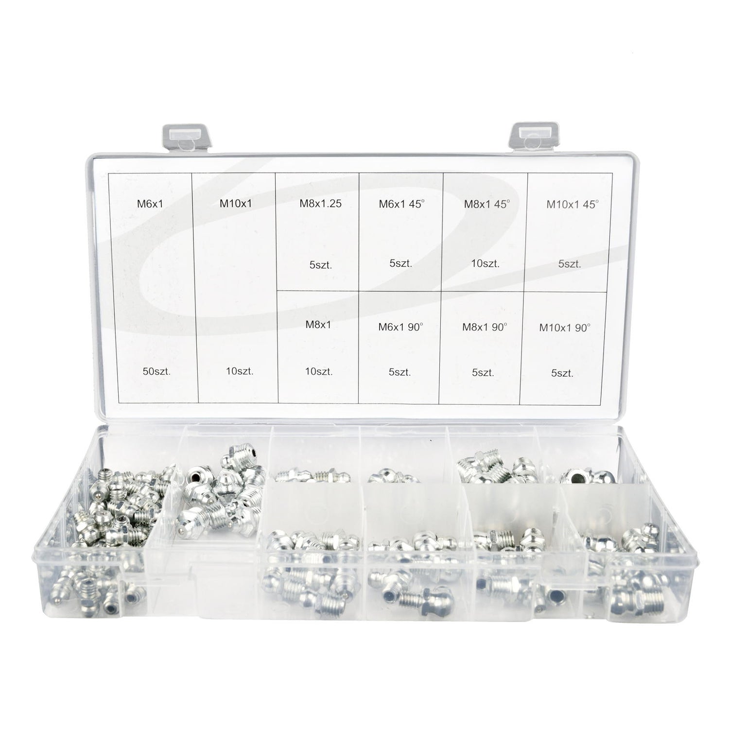 Set de 110 capete pentru gresoare GEKO