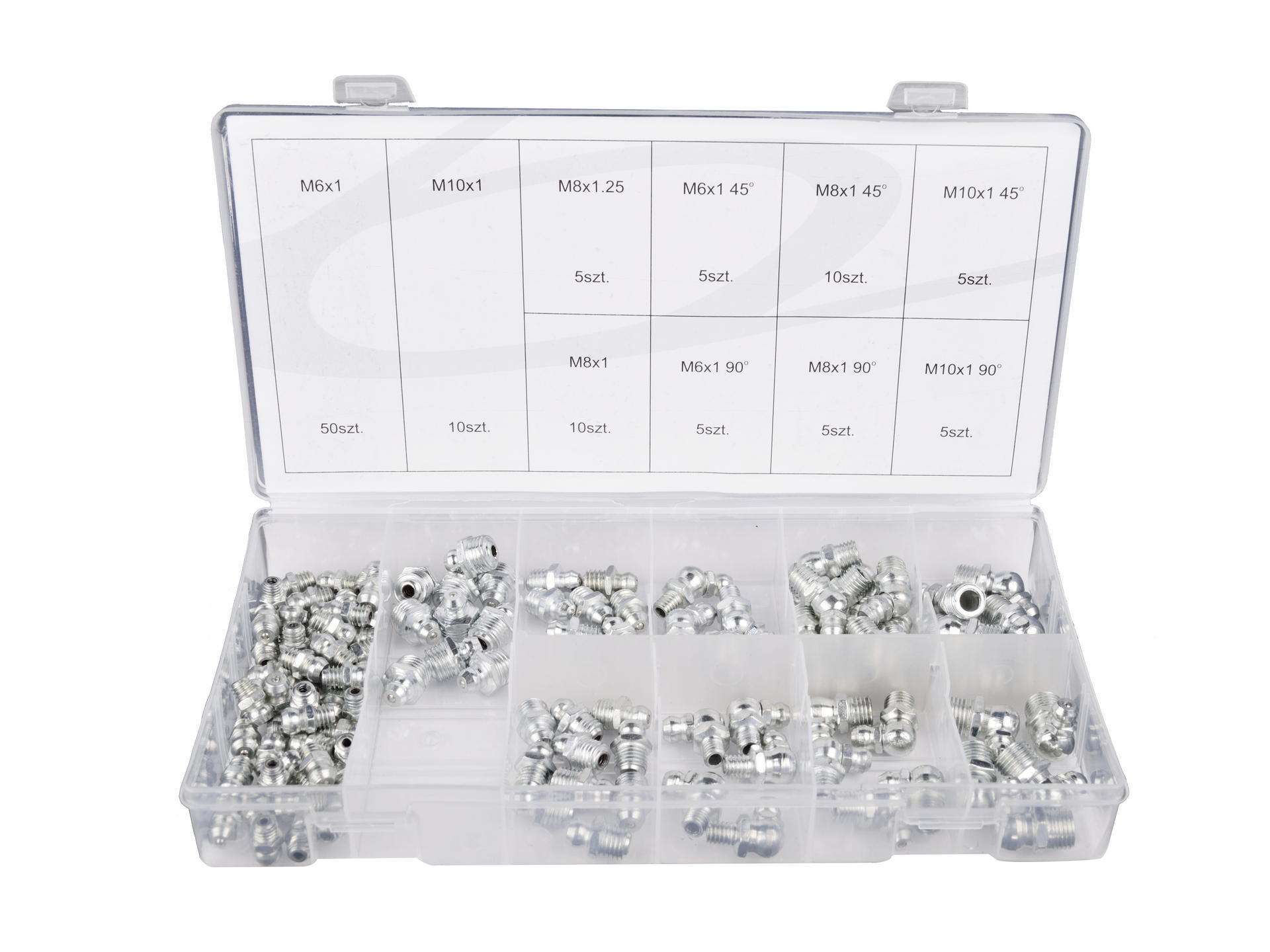 Set de 110 capete pentru gresoare GEKO