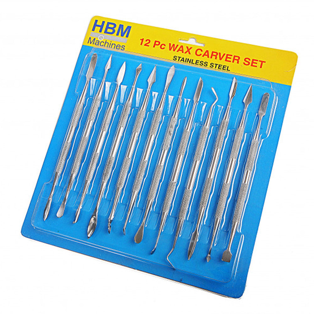 Set de 12 spatule, ustensile pentru sculptat modelat