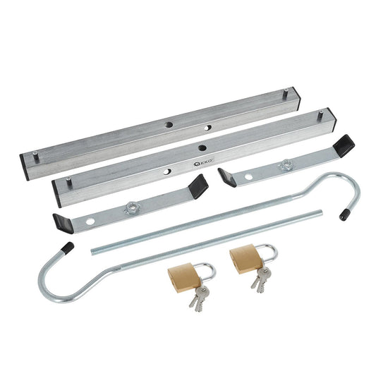 Set de 2 cleme pentru fixarea scarii pe portbagajul auto de plafon