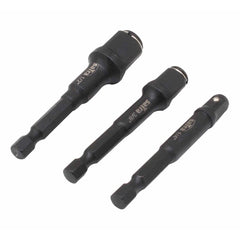 Set de 3 adaptoare pentru capete tubulare si biti 1/4 3/8 1/2