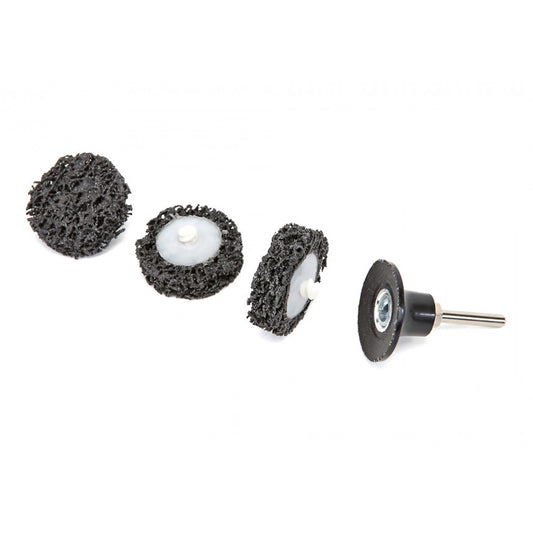 Set de 3 discuri de slefuit 50mm cu tija 6mm