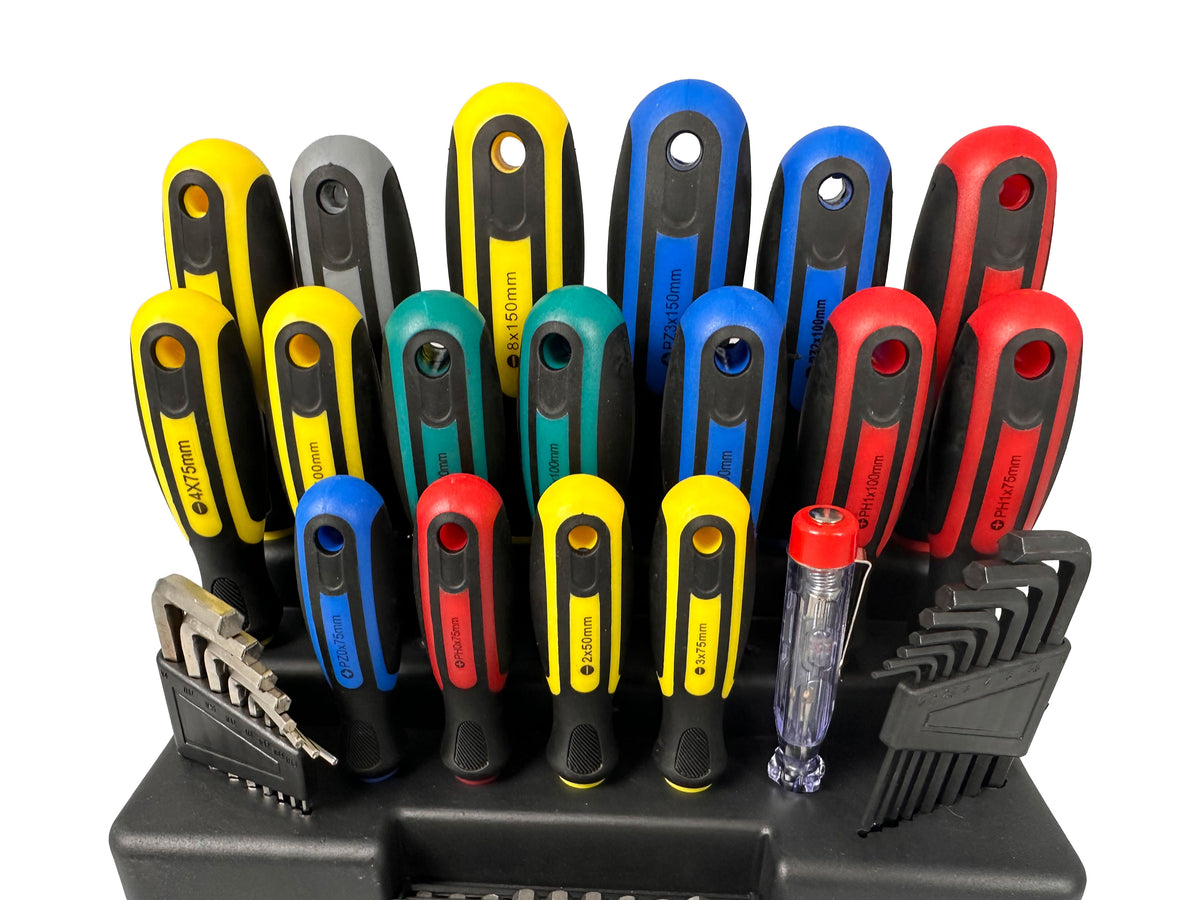 Set de 44 surubelnite TORX imbus stea lata GEBO TOOLS