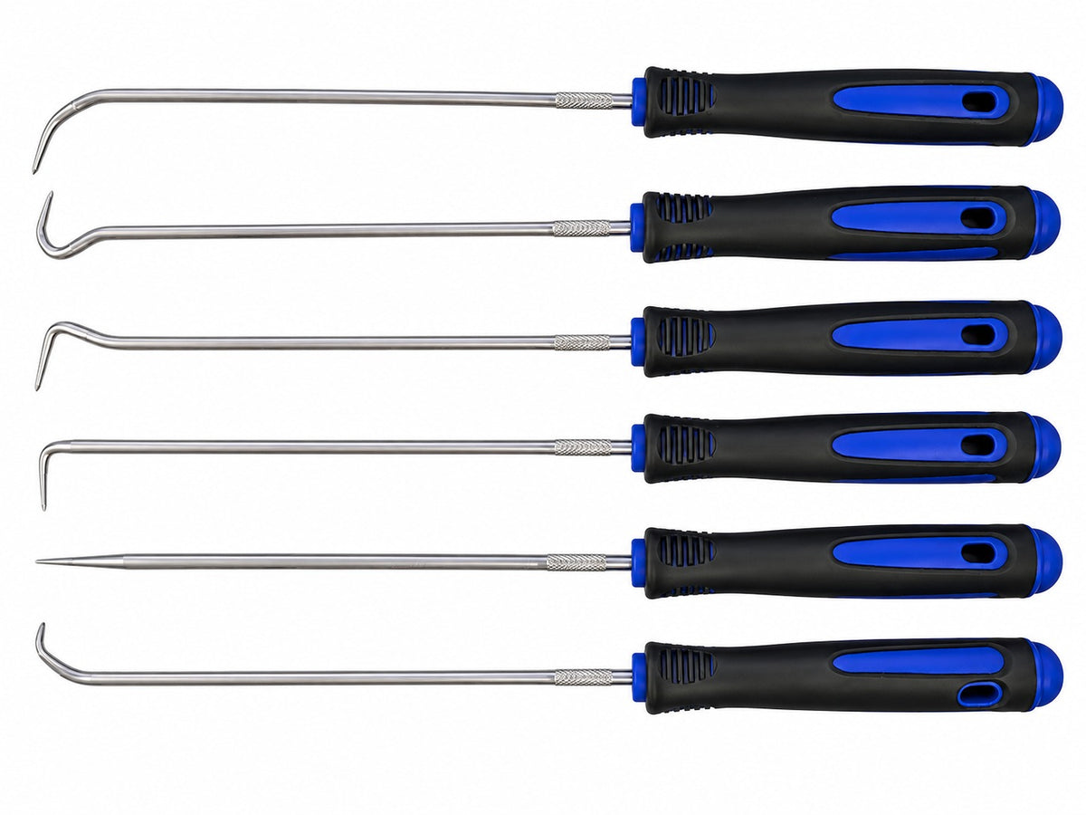 Set de 6 carlige extra lungi extractoare garnituri GEBO TOOLS