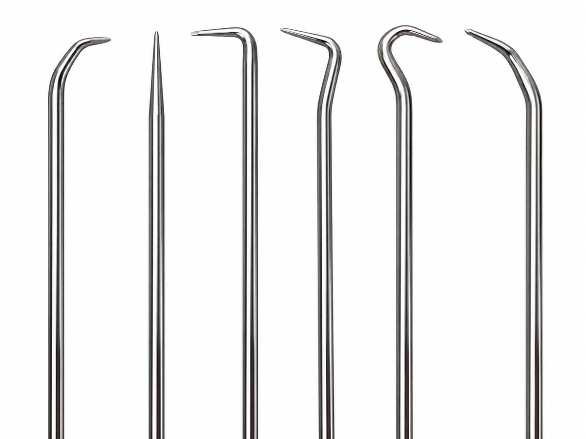Set de 6 carlige extra lungi extractoare garnituri GEBO TOOLS