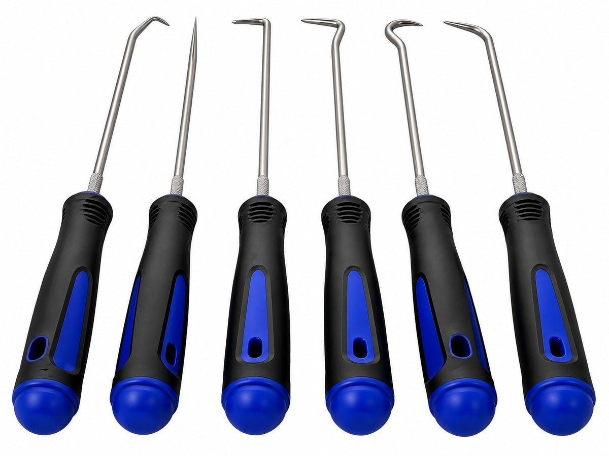 Set de 6 carlige extra lungi extractoare garnituri GEBO TOOLS