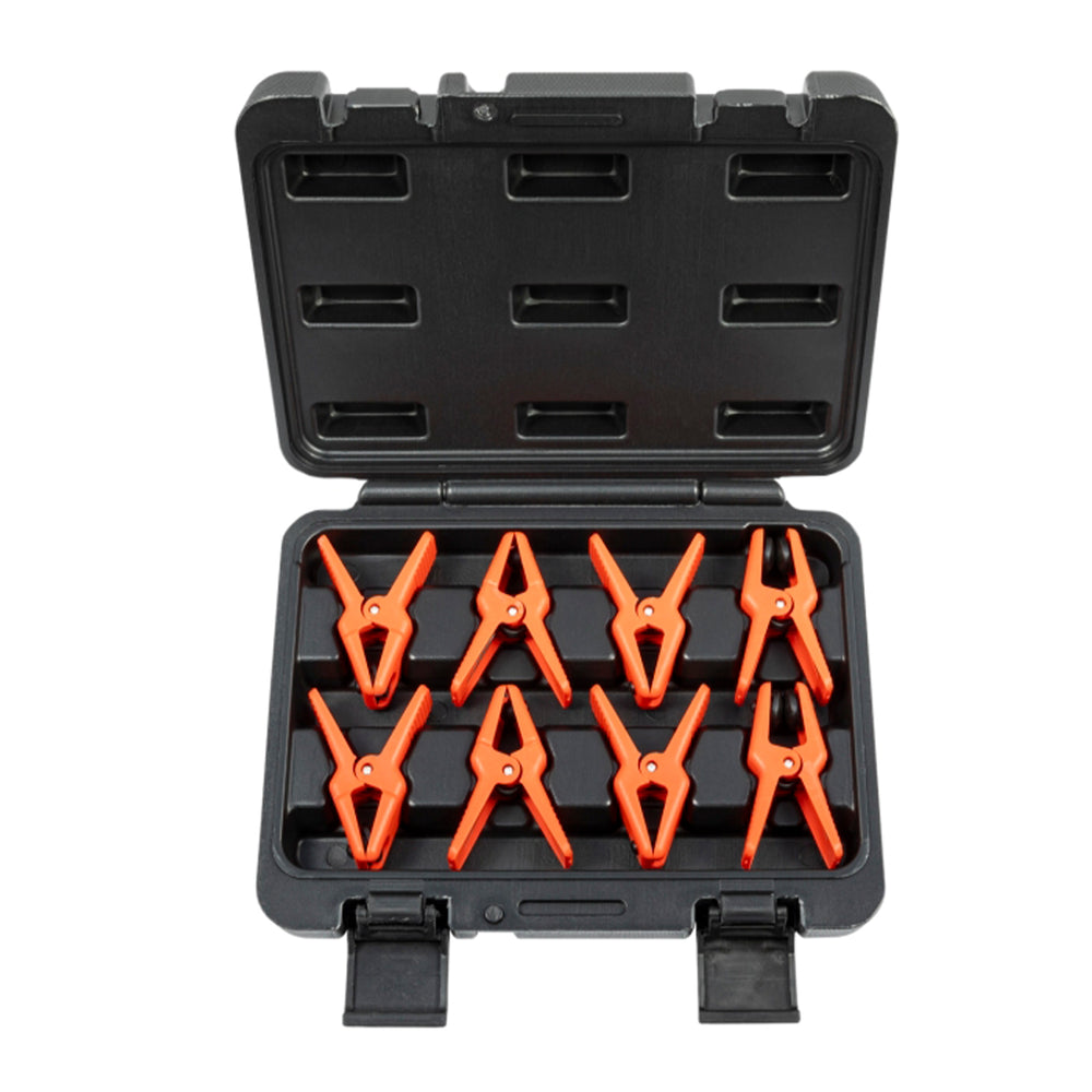Set de 8 cleme pentru conducte de frana, combustibil, aer conditionat, servodirectie