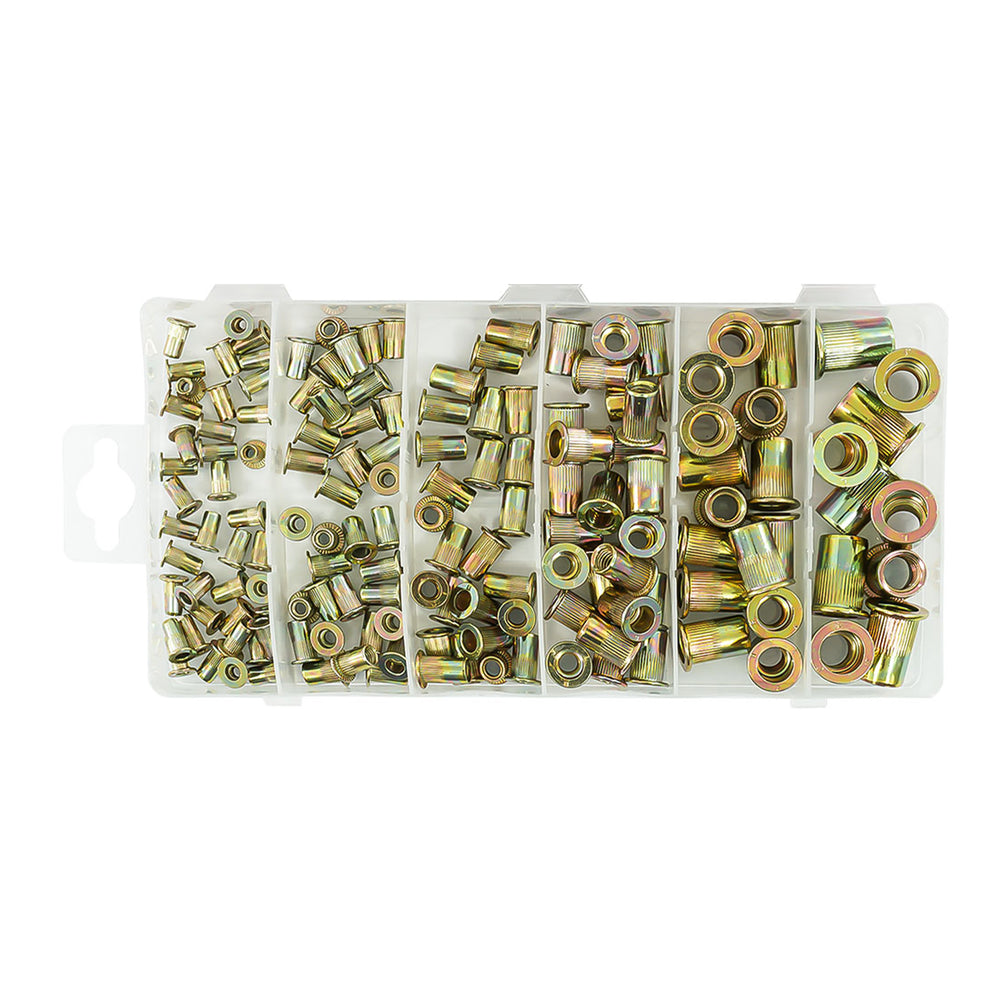 Set de piulite nituibile m3-m10, 150 bucati