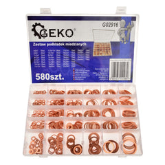 Set de saibe din cupru 580 piese