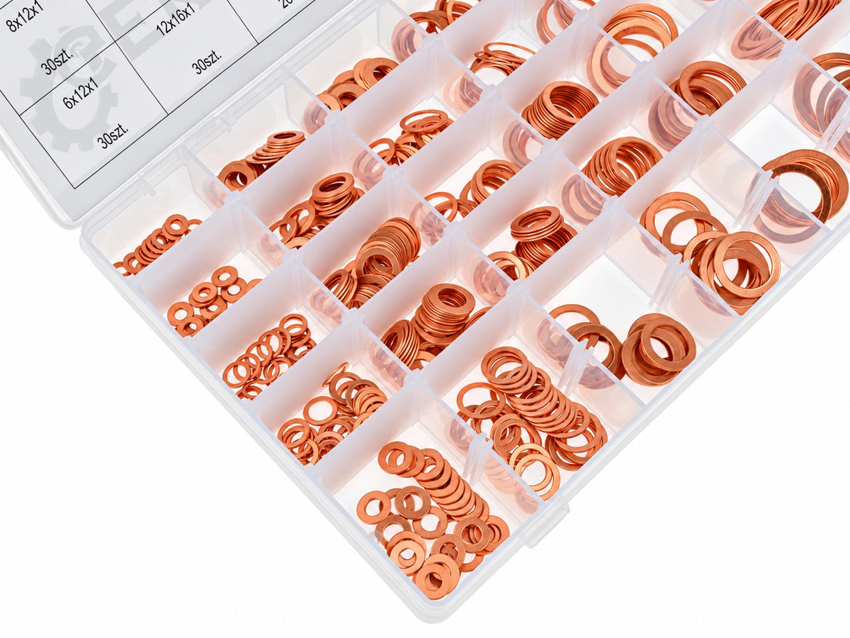 Set de saibe din cupru 580 piese