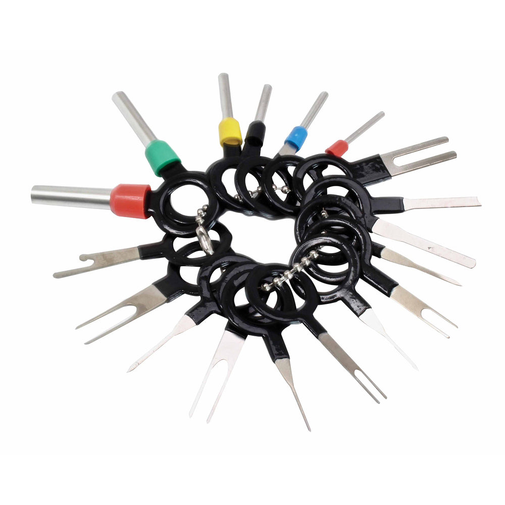 Set demontat terminale pini din prize si cuple electrice 18 piese