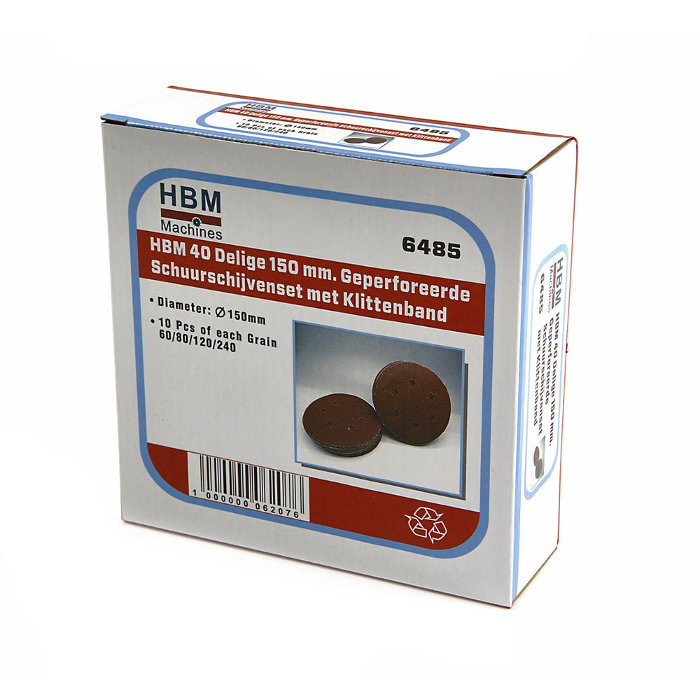 Set disc slefuit 150mm, 40 buc