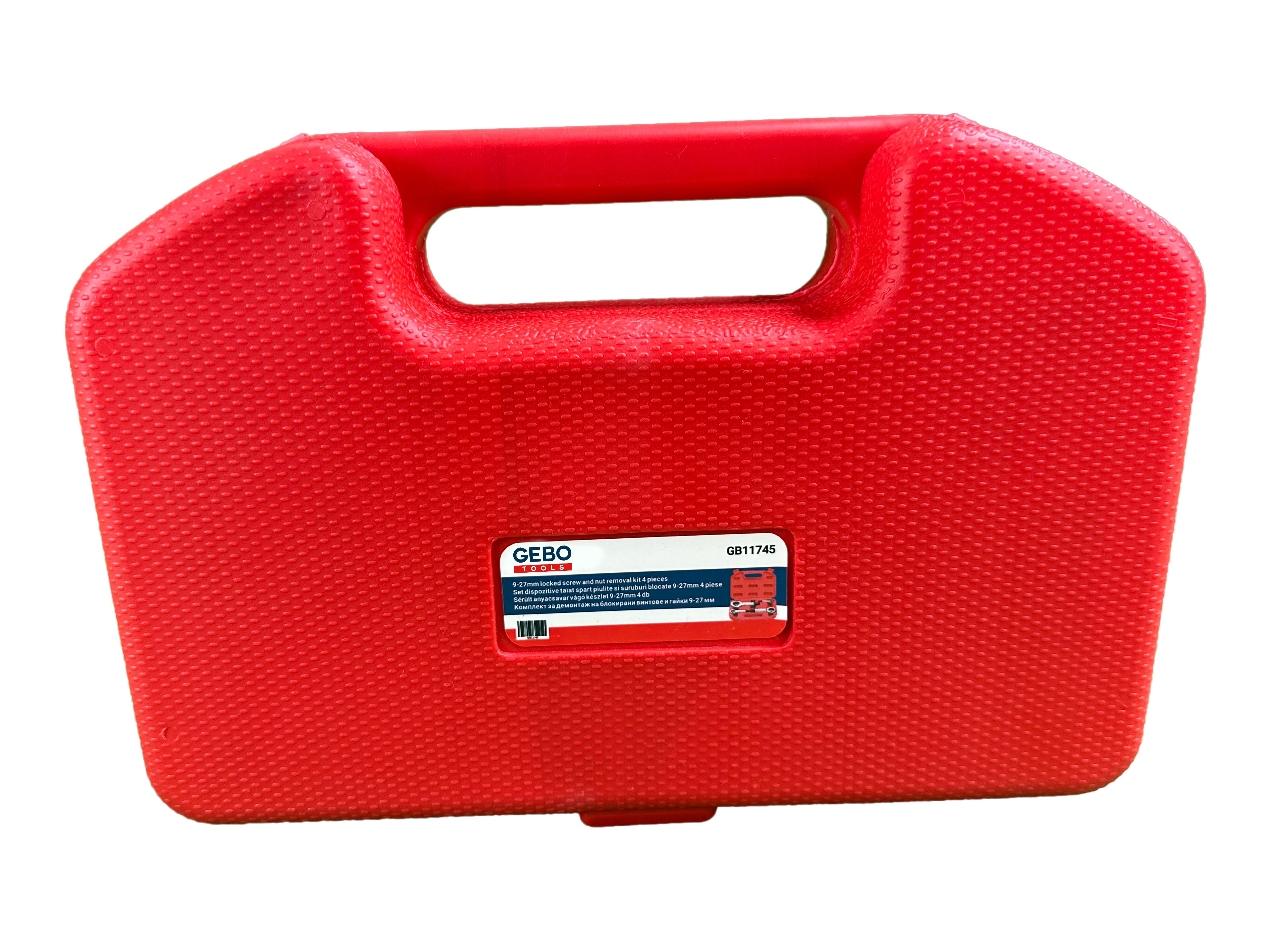 Set dispozitive pentru taiat spart piulite si suruburi blocate 9-27mm 4 piese GEBO TOOLS