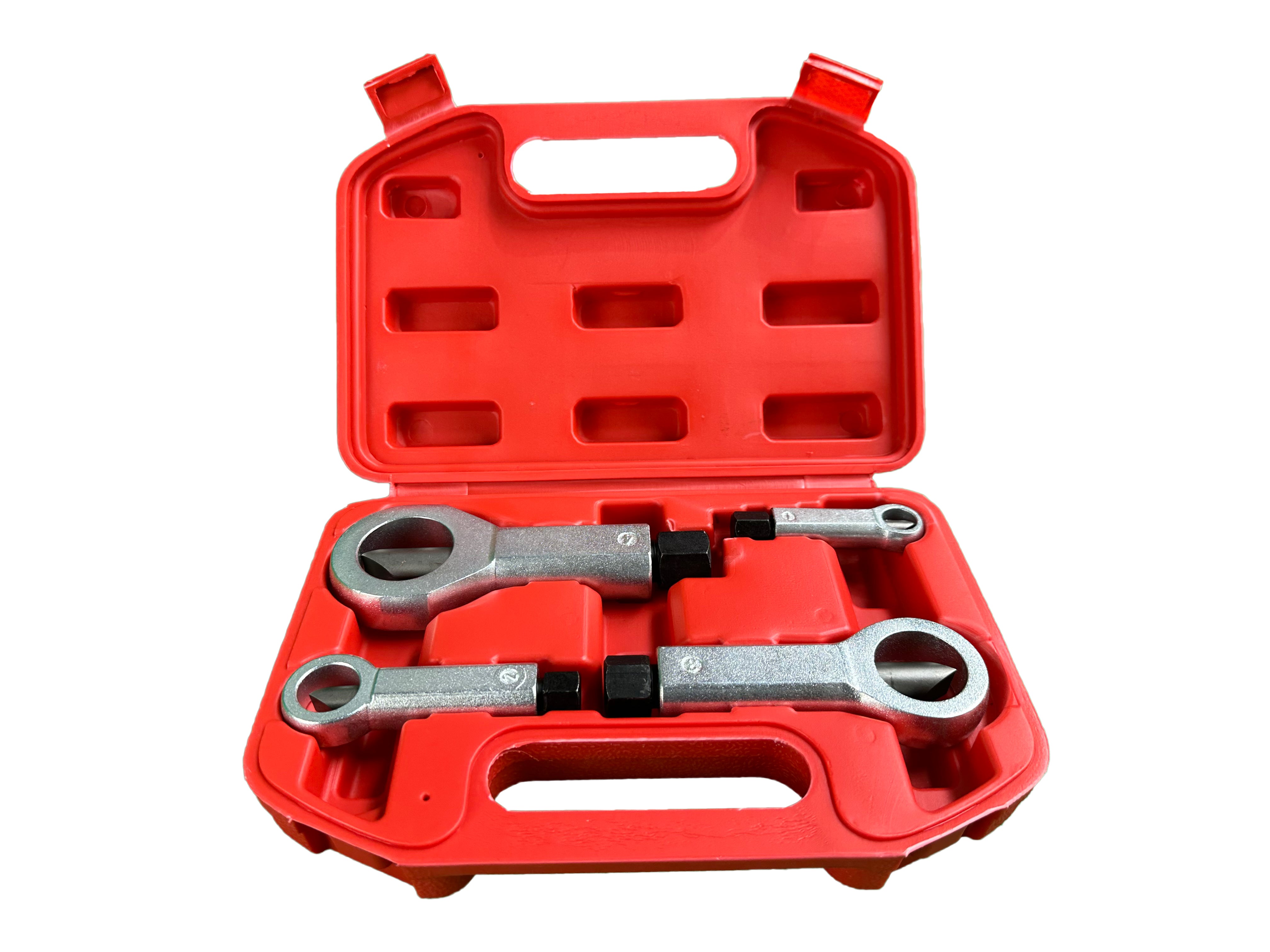 Set dispozitive pentru taiat spart piulite si suruburi blocate 9-27mm 4 piese GEBO TOOLS