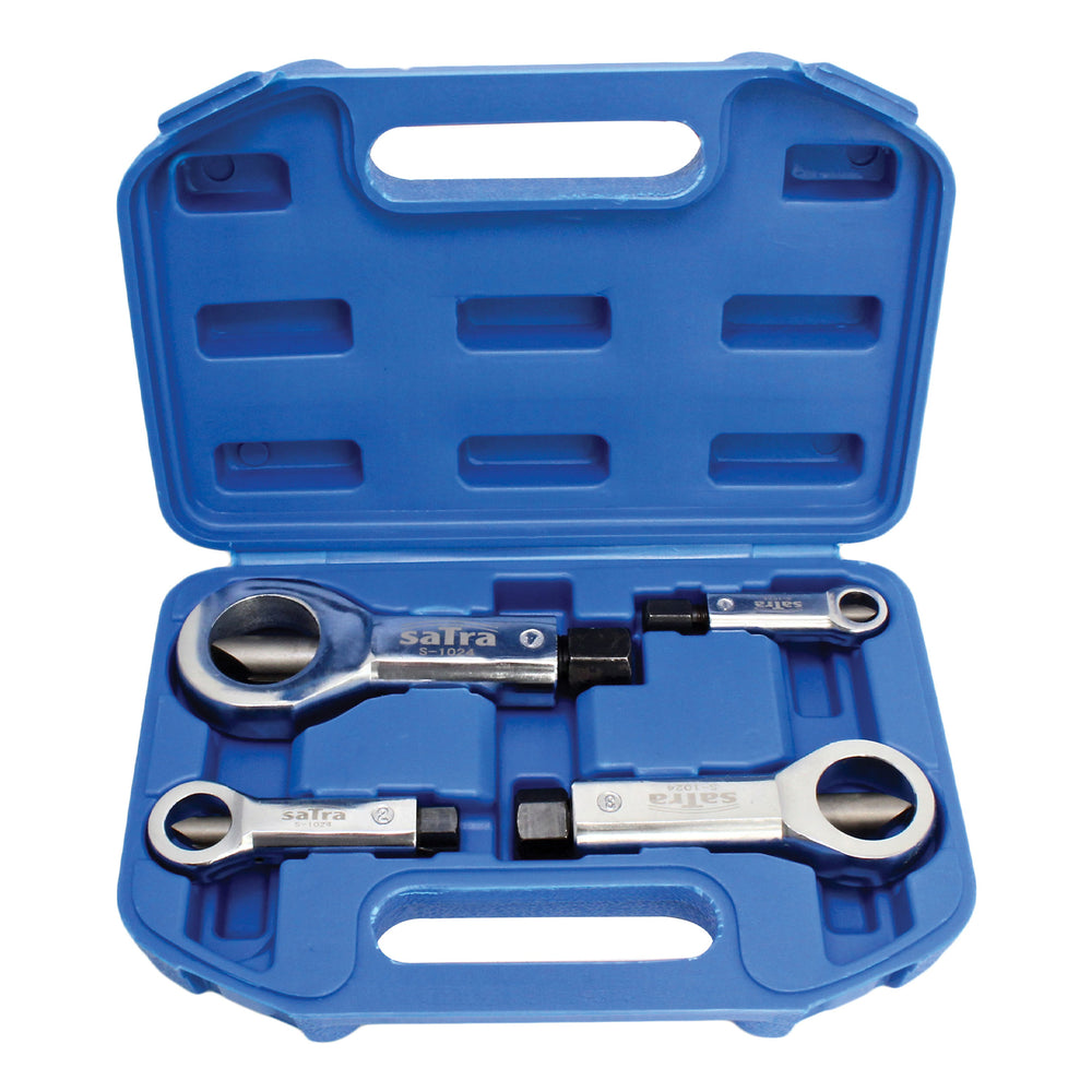Set dispozitive pentru taiat spart piulite si suruburi blocate 9-36mm 4 piese