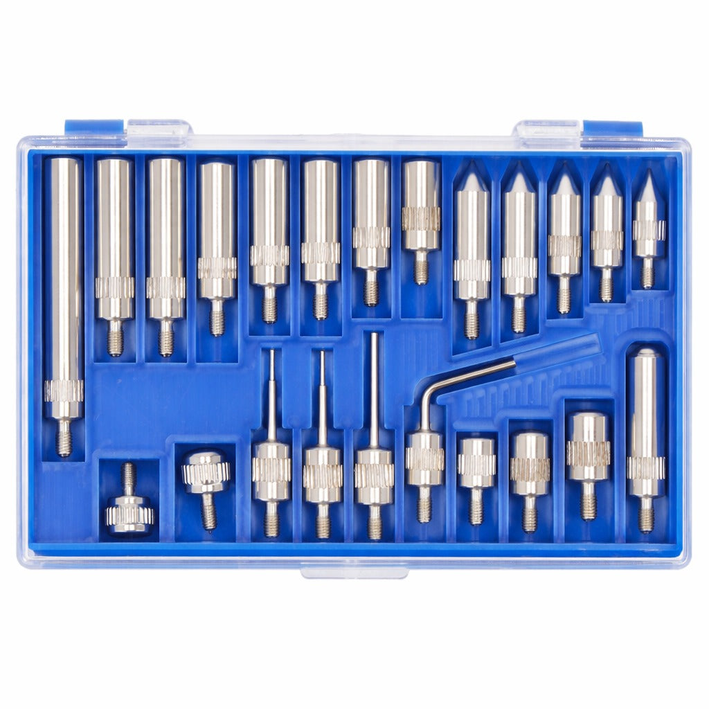 Set extensii palpatoare adaptoare ceas comparator 22 piese RESSER