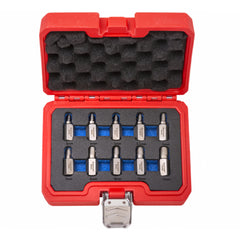 Set extractoare suruburi rupte uzate 10 piese QUATROS