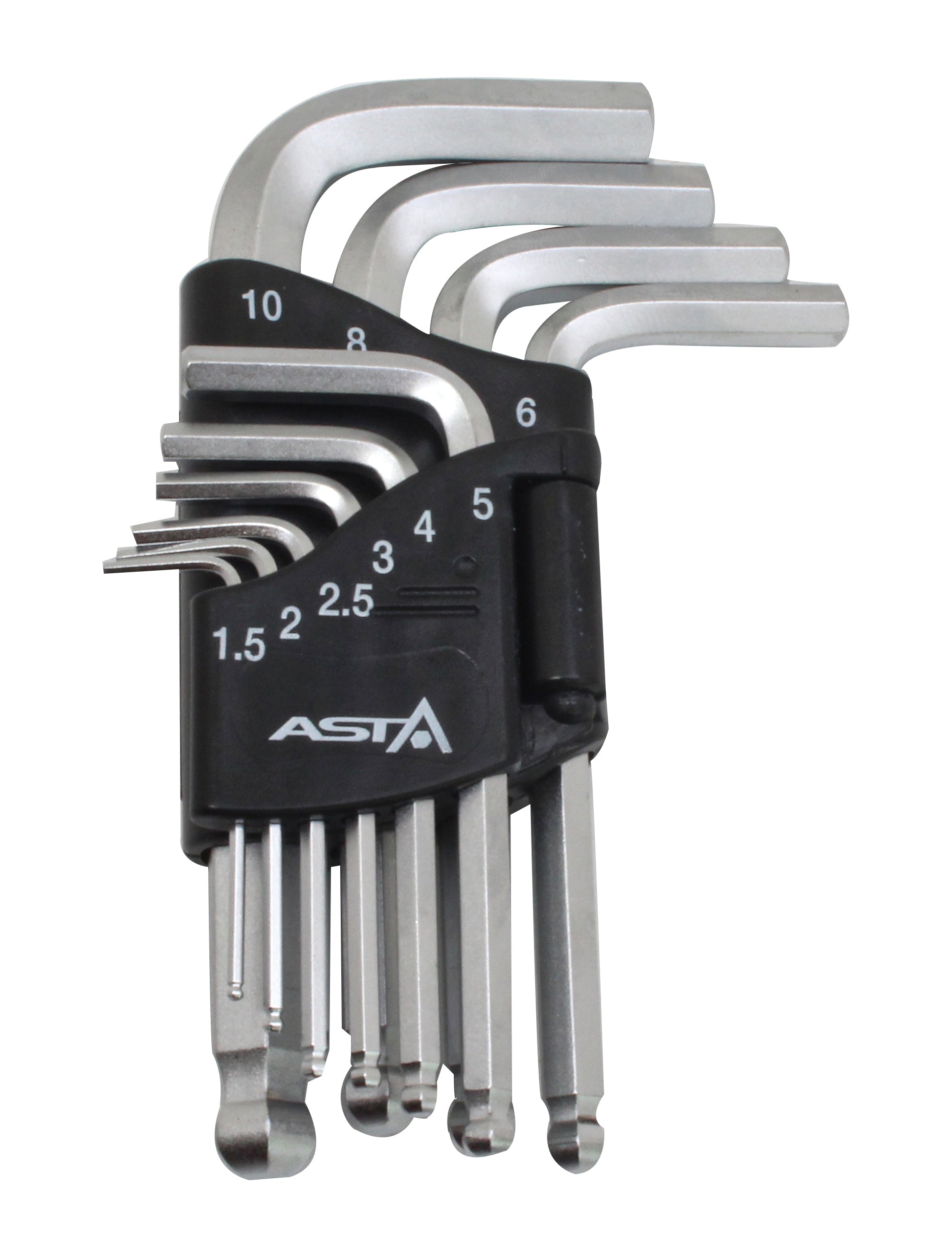 Set imbus hexagon tip l cu bila h1.5-h10 ASTA POLAND