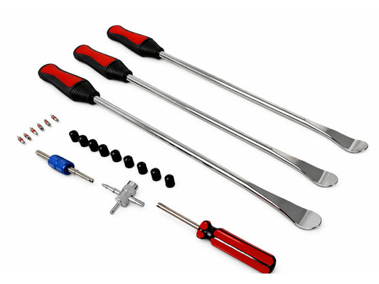 Set leviere cu maner pentru anvelope 22 piese GEBO TOOLS
