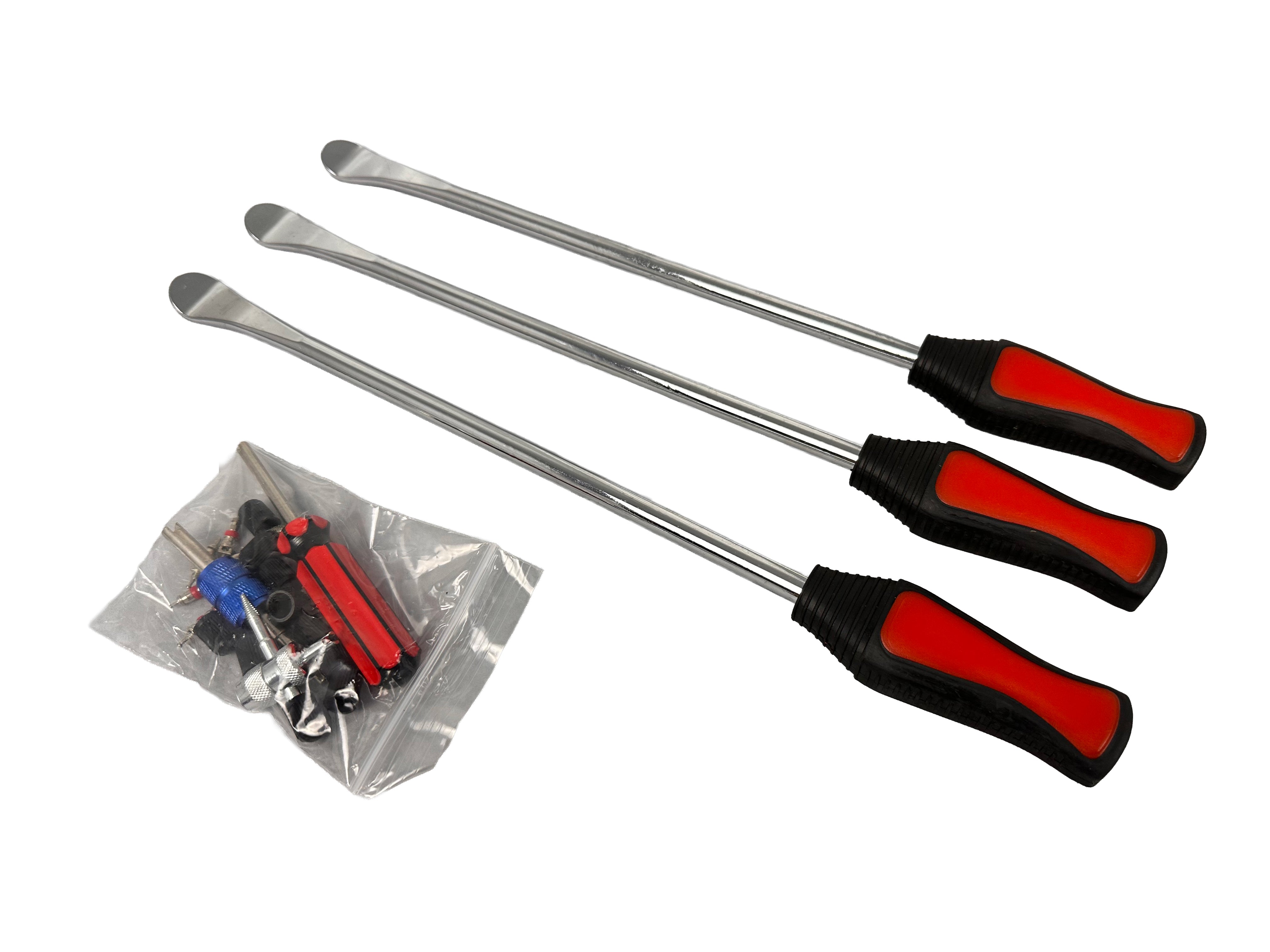 Set leviere cu maner pentru anvelope 22 piese GEBO TOOLS