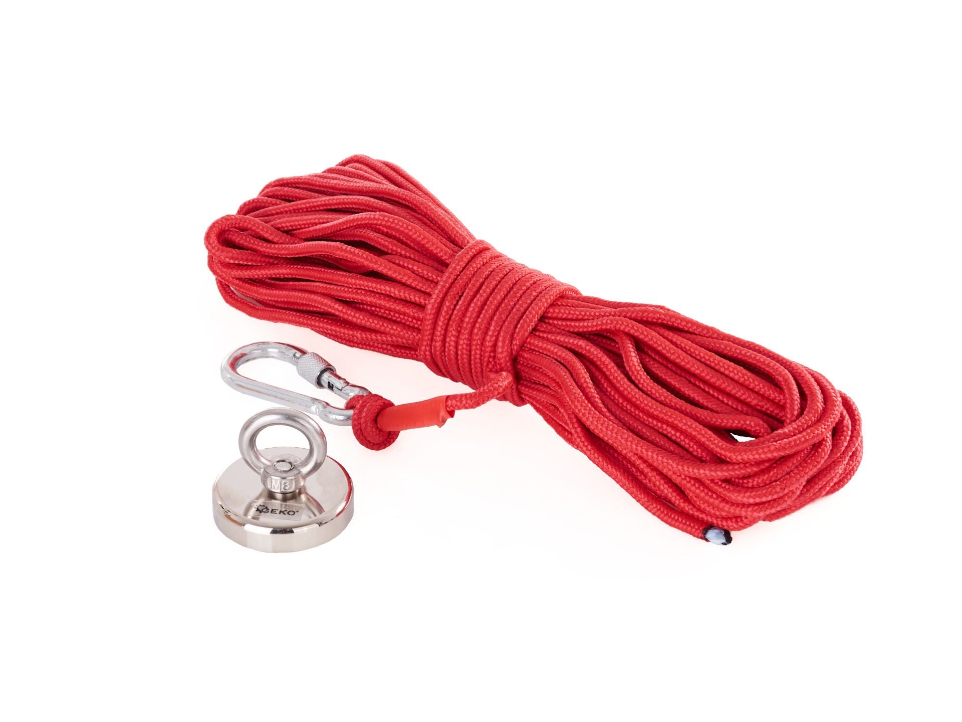 Set magnet neodim 85kg cu funie 20m si manusi