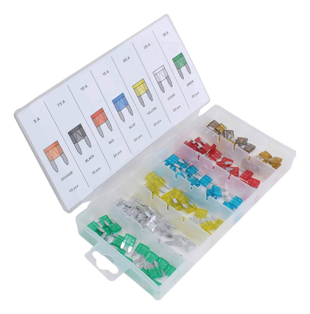 Set mini sigurante auto 5-30 amp 120 piese ASTA