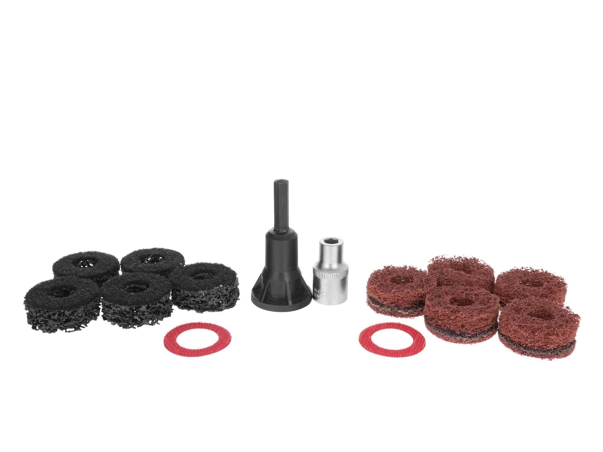 Set pentru curatat butuc prezoane auto set disc abraziv curatat butuc roata GEKO