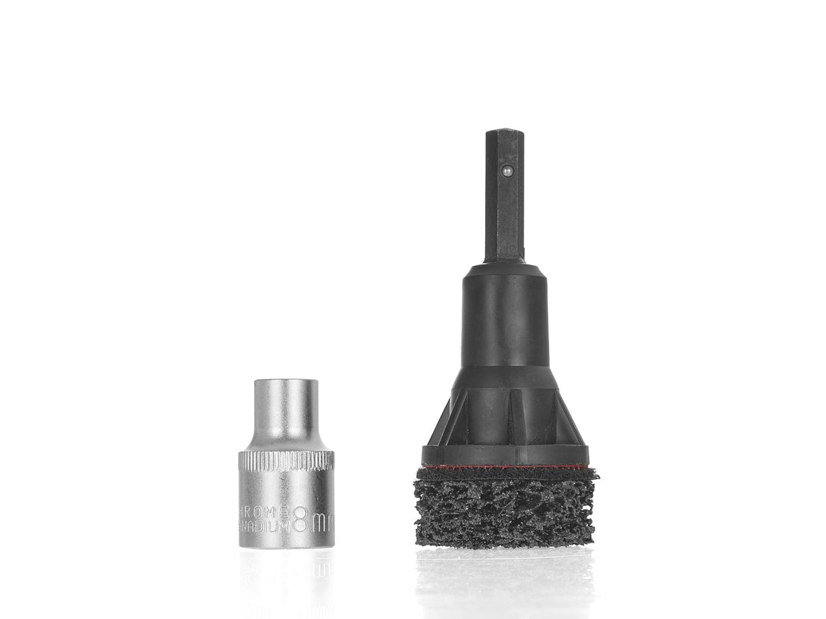 Set pentru curatat butuc prezoane auto set disc abraziv curatat butuc roata GEKO