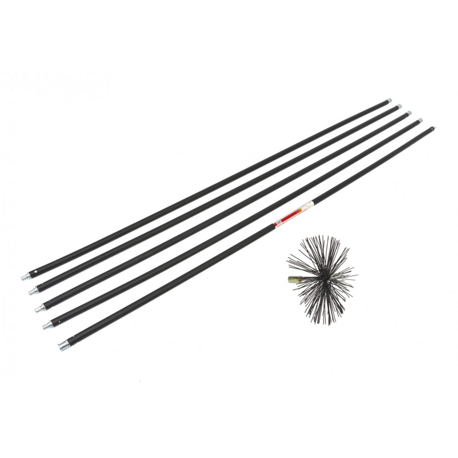 Set pentru curatat cos de fum, hornuri, 7m 6 piese HBM