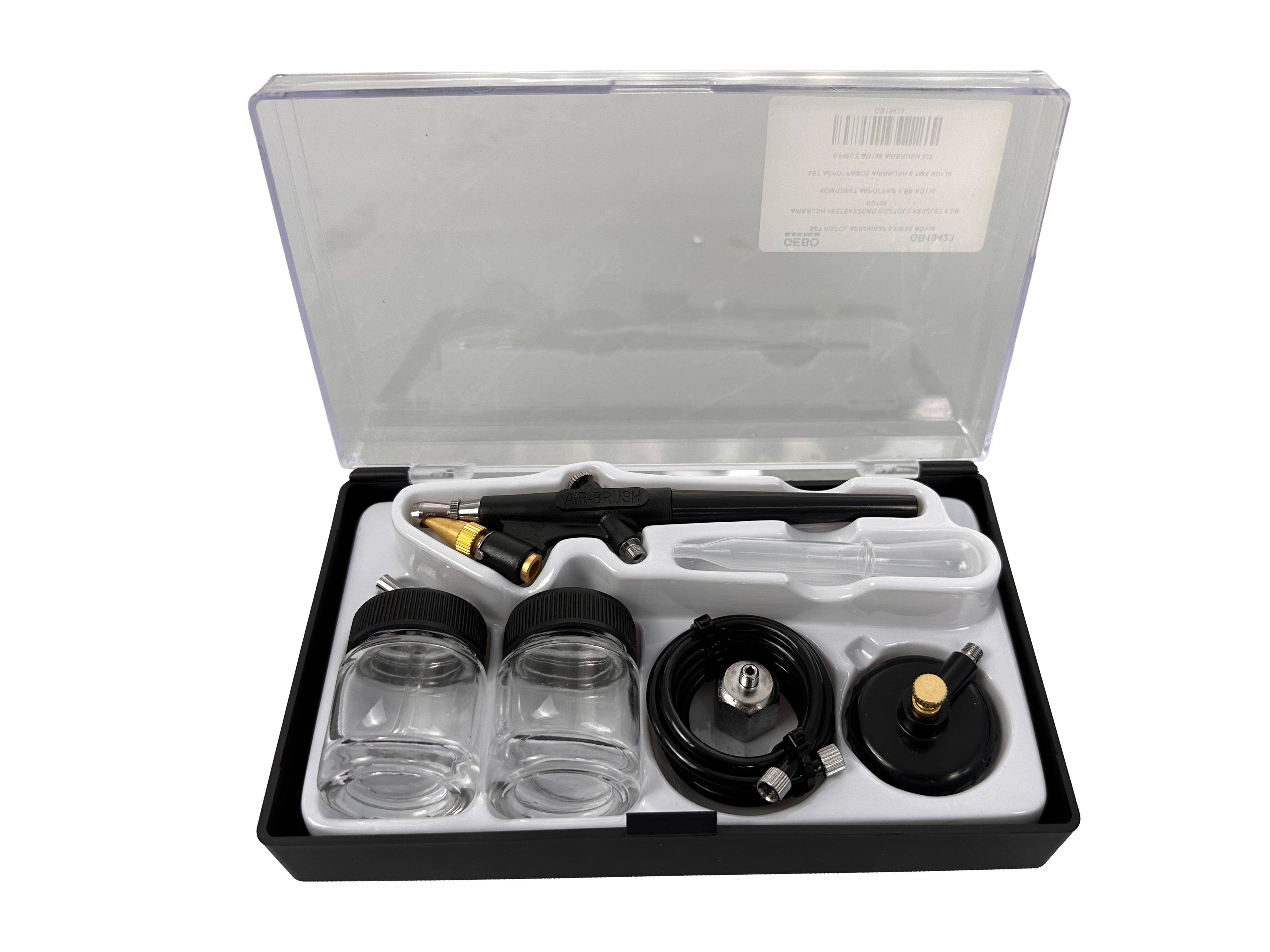 Set pistol aerograf 6 piese BD138 GEBO TOOLS