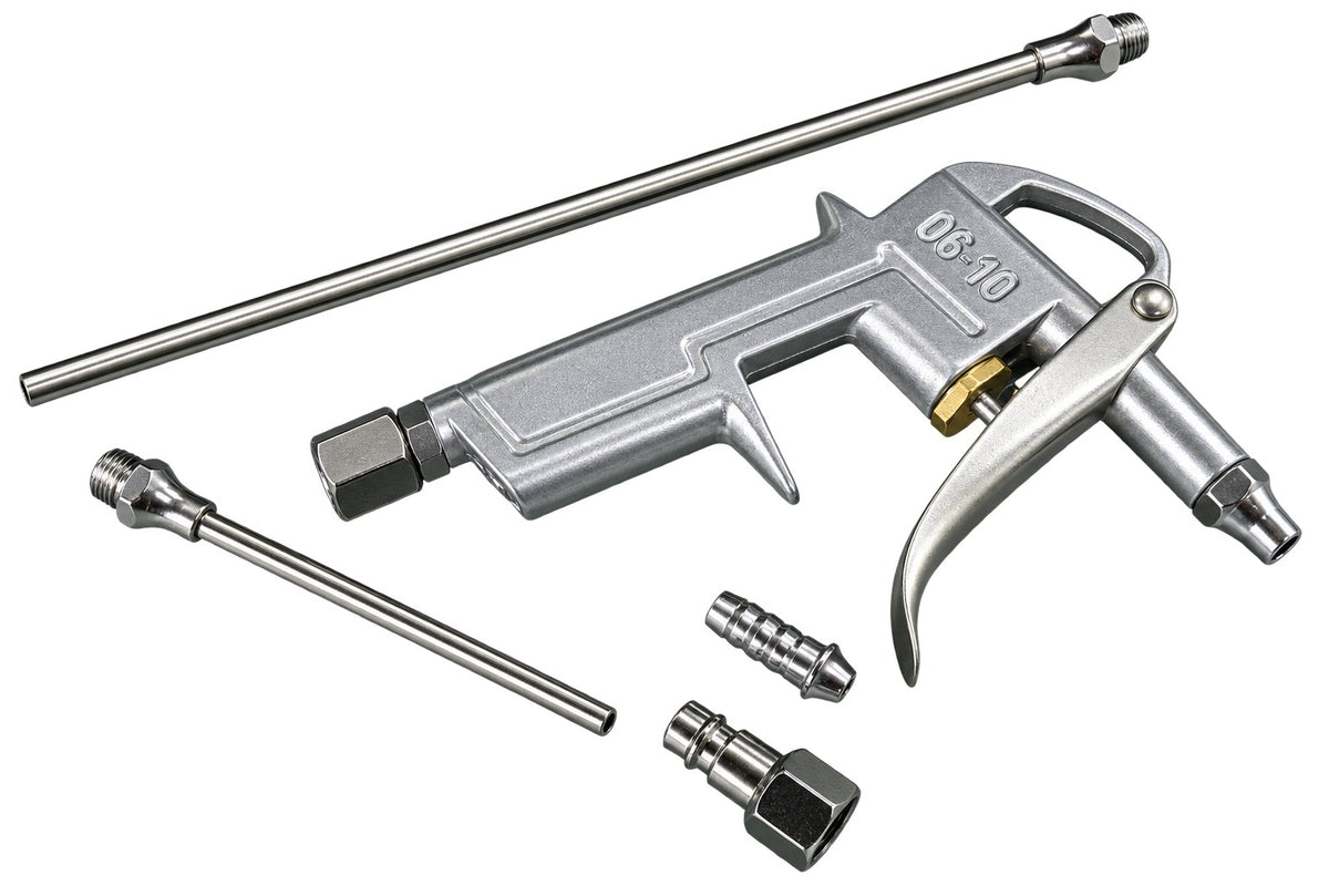 Set pistol de suflat aer cu 3 duze GEBO TOOLS