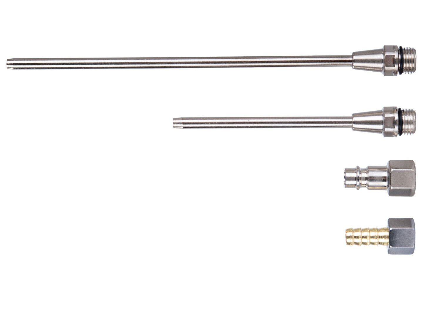 Set pistol de suflat aer cu 3 duze GEKO