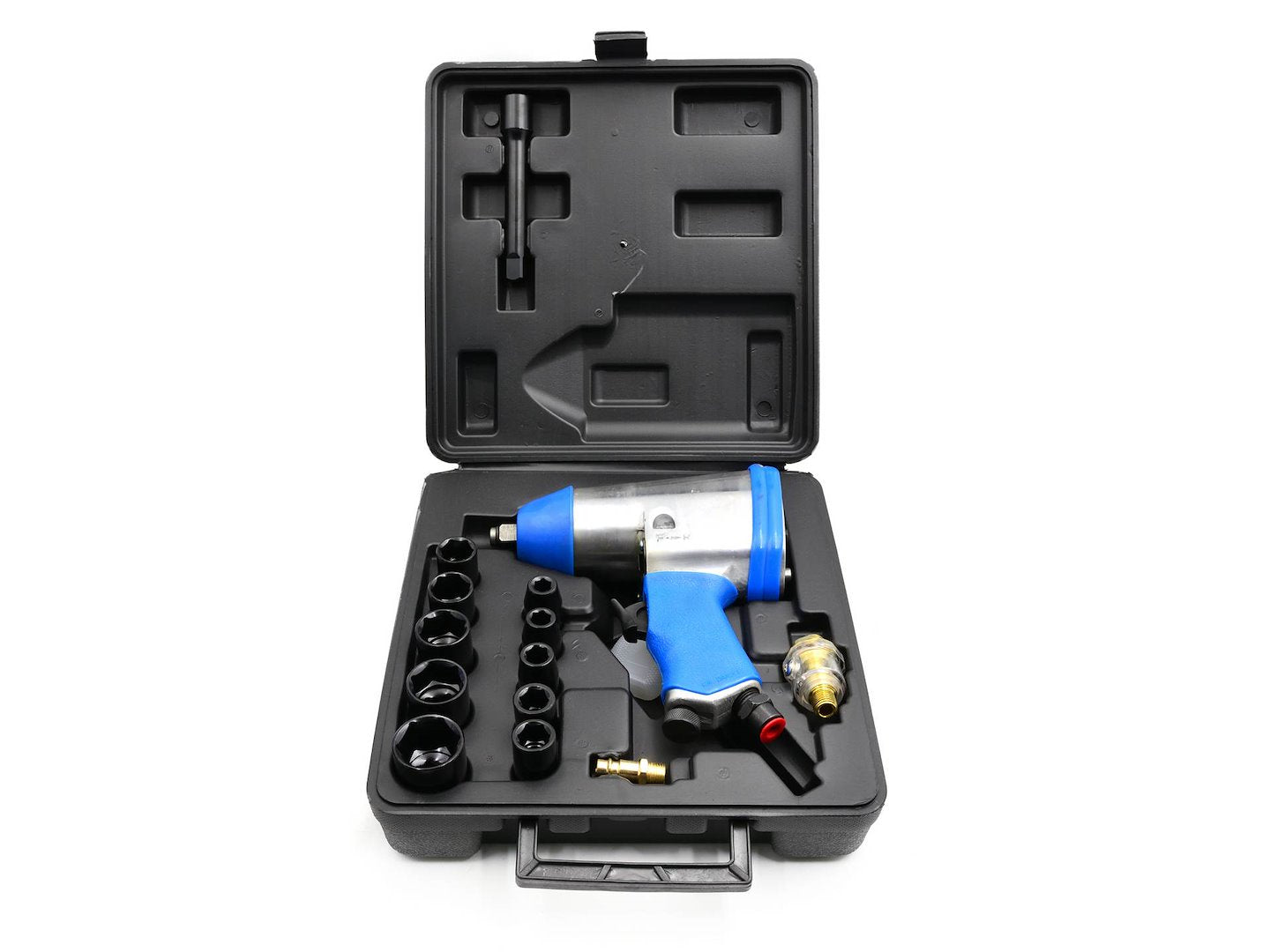 Set pistol pneumatic de impact 1/2'' cu tubulare 9-27mm GEKO